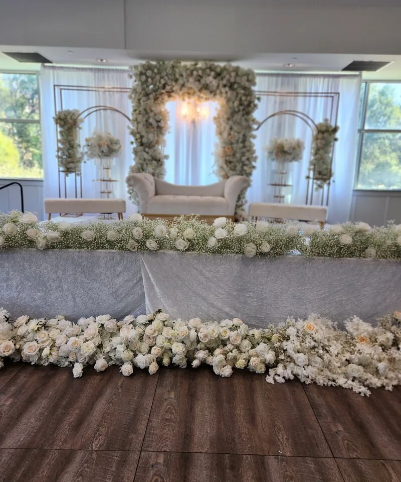 Elegant candlelit proposal setup Columbus Ohio